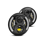 LED přední hlavní světlomety 50W, 7", denní svícení, homologované, Typ K 12-24V LED přední hlavní světlomety 50W, 7", denní svícení, homologované, Typ K 12-24V