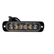 LED výstražné světlo 18W 6LED, 17 funkcí svícení, 12-24V LED výstražné světlo 18W 6LED, 17 funkcí svícení, 12-24V