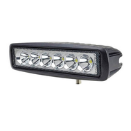 LED pracovní světlo, hranaté, 18W, 1800 lm, 12-24V, IP67